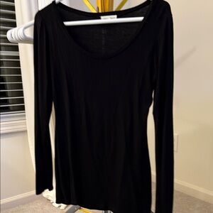 Moa Moa Classic Black Long Sleeve Tee